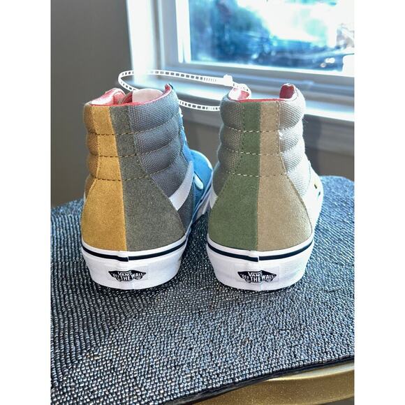 Vans Sk8-Hi Split Dimension Sneakers Multicolor, Women’s 8 / Men’s 6.5 – New - Picture 3 of 10
